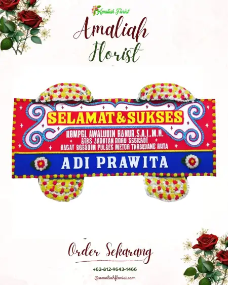 Papan Bunga Ucapan Selamat Banjarbaru