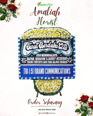 Papan Bunga Duka di Banjarbaru
