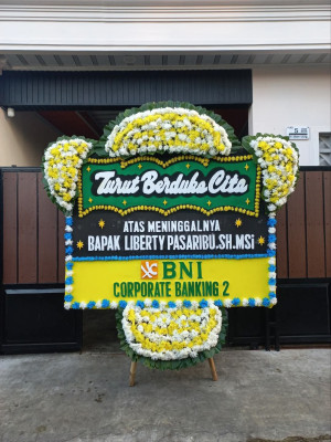 Papan Bunga Duka di Banjarbaru